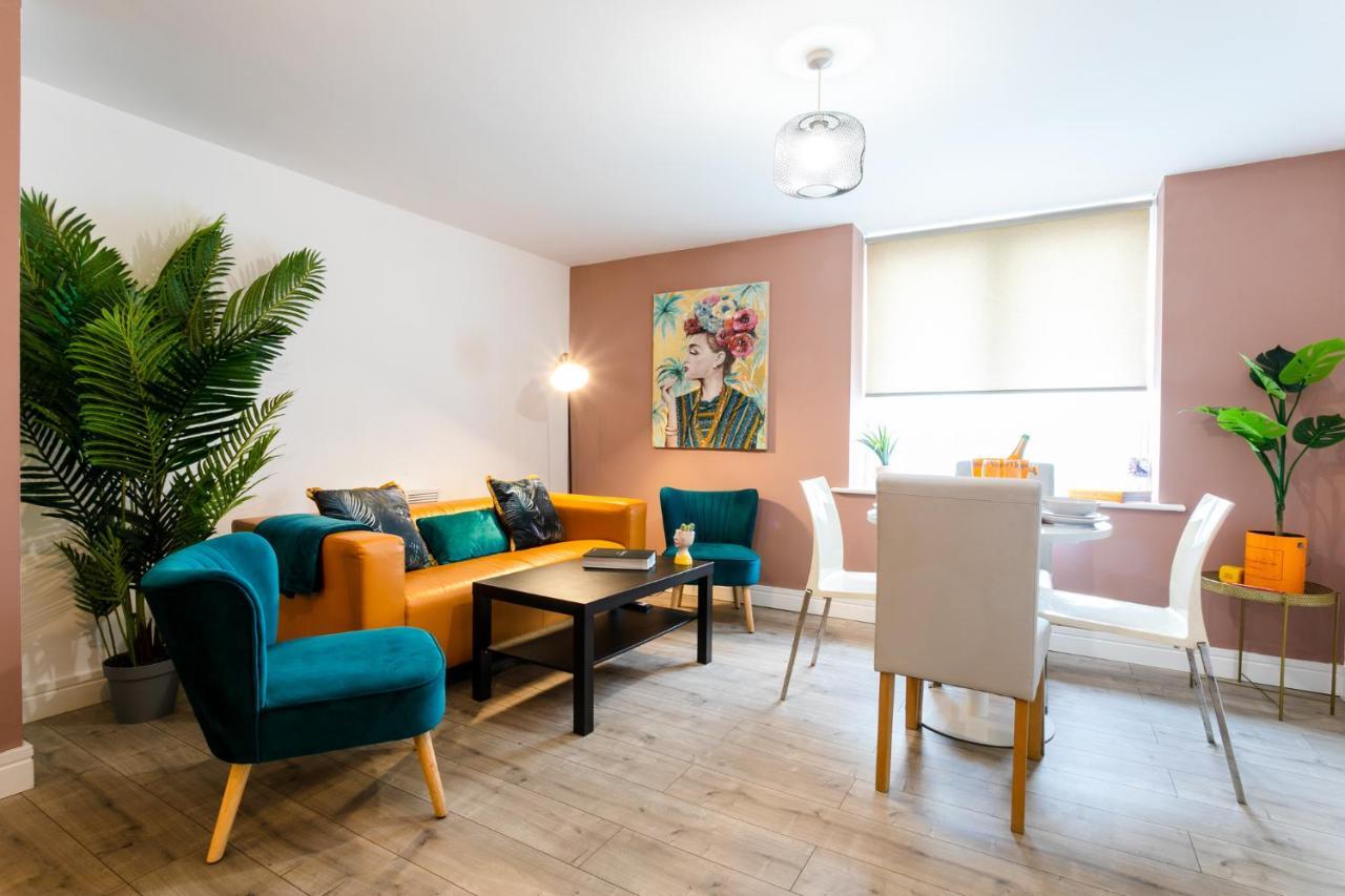 Fab 2Bedroom Apartment- Free Parking, 5Mins From City Centre, Portland Rd Ne2 1Dj นิวคาสเซิล อะพอน ไทน์ ภายนอก รูปภาพ